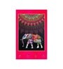 Dercorative Elephant Multicolour MDF 4 Hooks Key Holder