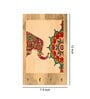 Dercorative Elephant Multicolour MDF 4 Hooks Key Holder