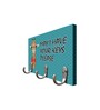 Giraffee Multicolour MDF 3 Hooks Key Holder