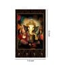 Decorative Ganesha Multicolour MDF 4 Hooks Key Holder