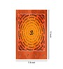 Om Namah Shiva Multicolour MDF 4 Hooks Key Holder