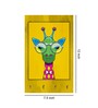 Deer Multicolour MDF 4 Hooks Key Holder