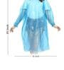 Unisex Disposable Rain Card for Emergency Use Assorted