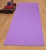 Purple Rubber Foldable Anti Skid 5 ft x 2 ft Yoga Mat