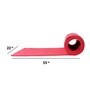 Red Rubber Foldable Anti Skid 5 ft x 2 ft Yoga Mat