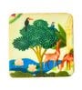 Unity In Fight Multicolour (4 x 4 Inches) Marble (Set of 2) Coasters