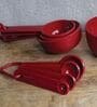 Universal Red Polypropylene Spoon Set