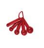 Universal Red Polypropylene Spoon Set