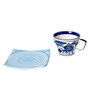150 ML Blue Ceramic Cups Set of 6