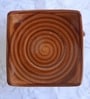 150 ML Brown Stoneware Cups & Saucers Set of 6