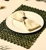 Green Fibre Solid Placemats Set of 2