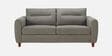 Urban Serenity Upholstery 3 Seater Sofa With Solid Wood Frame Legs In Astro Grey Colour