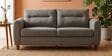 Urban Serenity Upholstery 3 Seater Sofa With Solid Wood Frame Legs In Astro Grey Colour