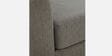 Urban Serenity Upholstery 3 Seater Sofa With Solid Wood Frame Legs In Astro Grey Colour