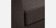 Urban Loft Upholstery 3 Seater Sofa With Solid Wood Frame Legs In Misty Grey Colour