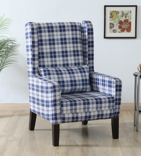 Aura  Velvet Lounge Chair In Multi Colour