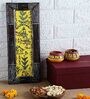 Upahaar Hand-made Yellow Warli Wall Hanging Gift Box