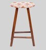 Upholstered Bar Stool In Multi Colour