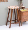 Upholstered Bar Stool In Multi Colour