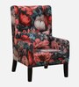 Rison Velvet Lounge Chair In Multi Colour