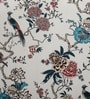 Nova Velvet Lounge Chair In Floral Color