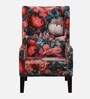 Rison Velvet Lounge Chair In Multi Colour