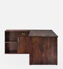 Uprise Sheesham Wood Executive Desk in Brown Colour
