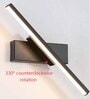 Uptown Metal LED Novelty Wall Light (Black)
