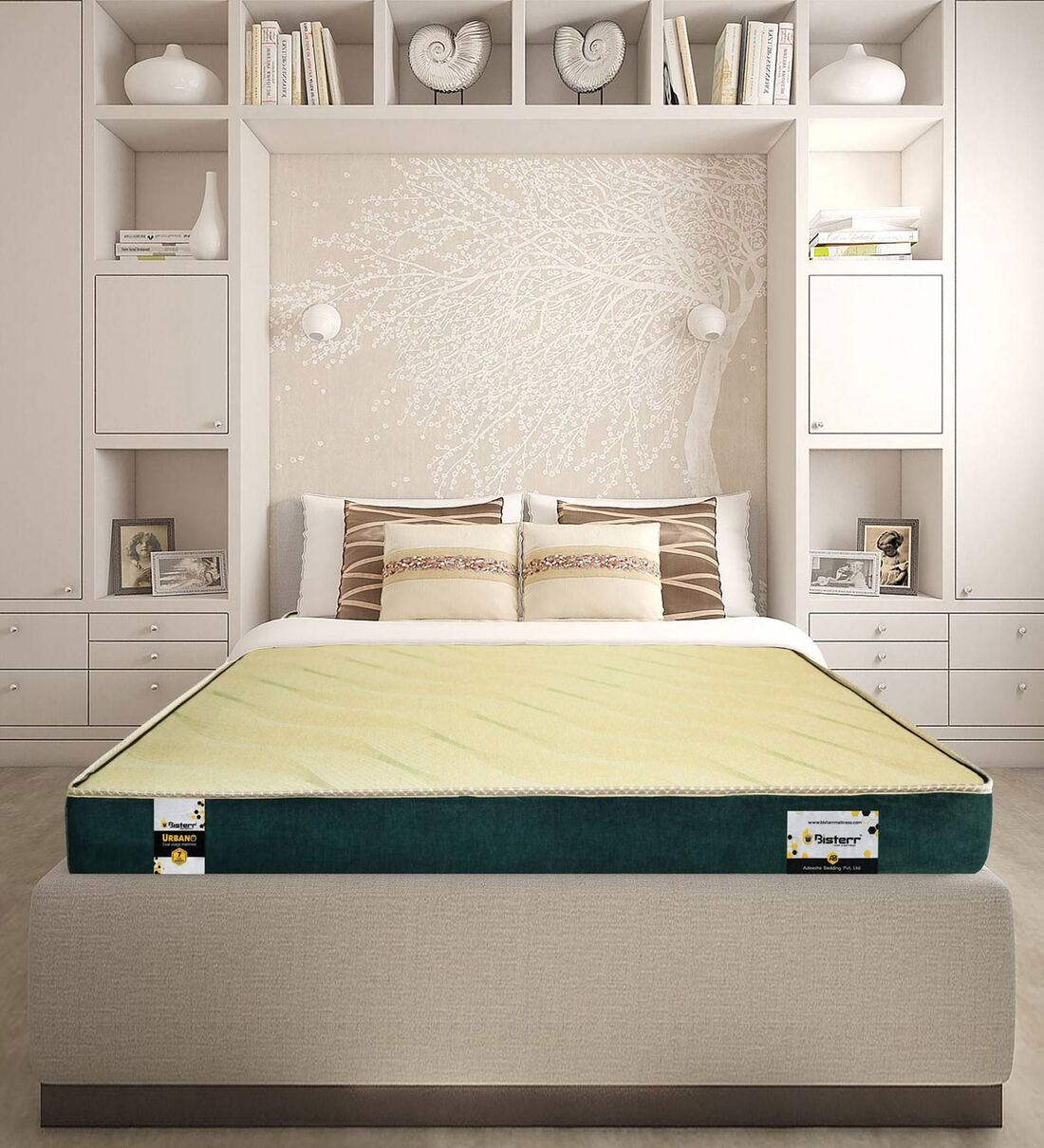 Buy Urbano Dual Comfort 6 inch Rebonded Foam King Size Mattress with