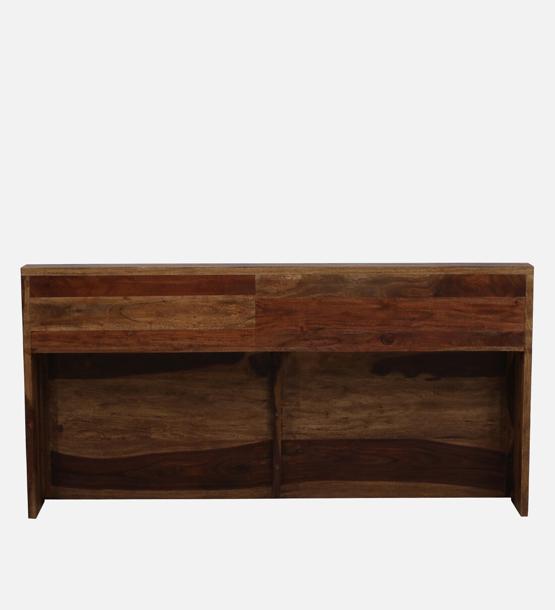 Buy Wedohl Sheesham Wood King Size Bed In Rustic Teak Finish With Box