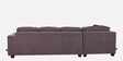 Urel 3 Seater RHS sectional sofa in Grey Colour