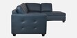 Urel LHS 3 Seater Sectional Sofa in Blue Colour