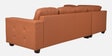 Urel RHS 3 Seater Sectional Sofa in Tan Colour