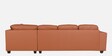 Urel RHS 3 Seater Sectional Sofa in Tan Colour