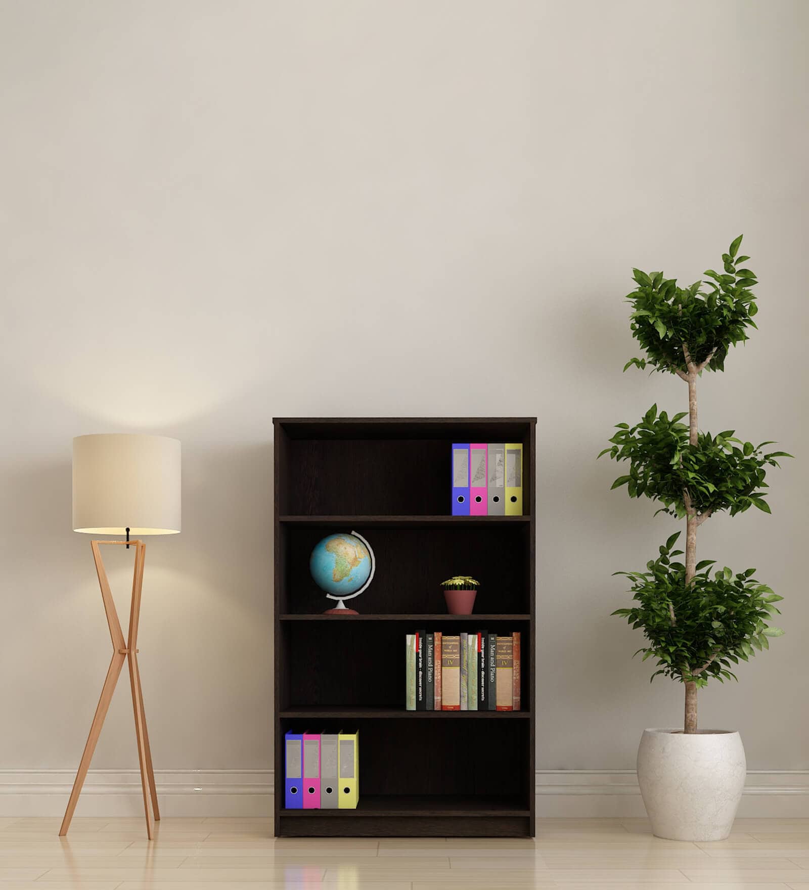 Urbane Book Shelf in Dark Wenge Finish