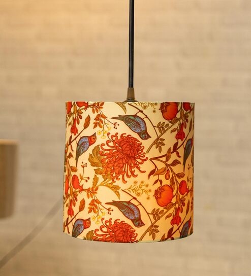 Urbain Multicolour Fabric Hanging Light