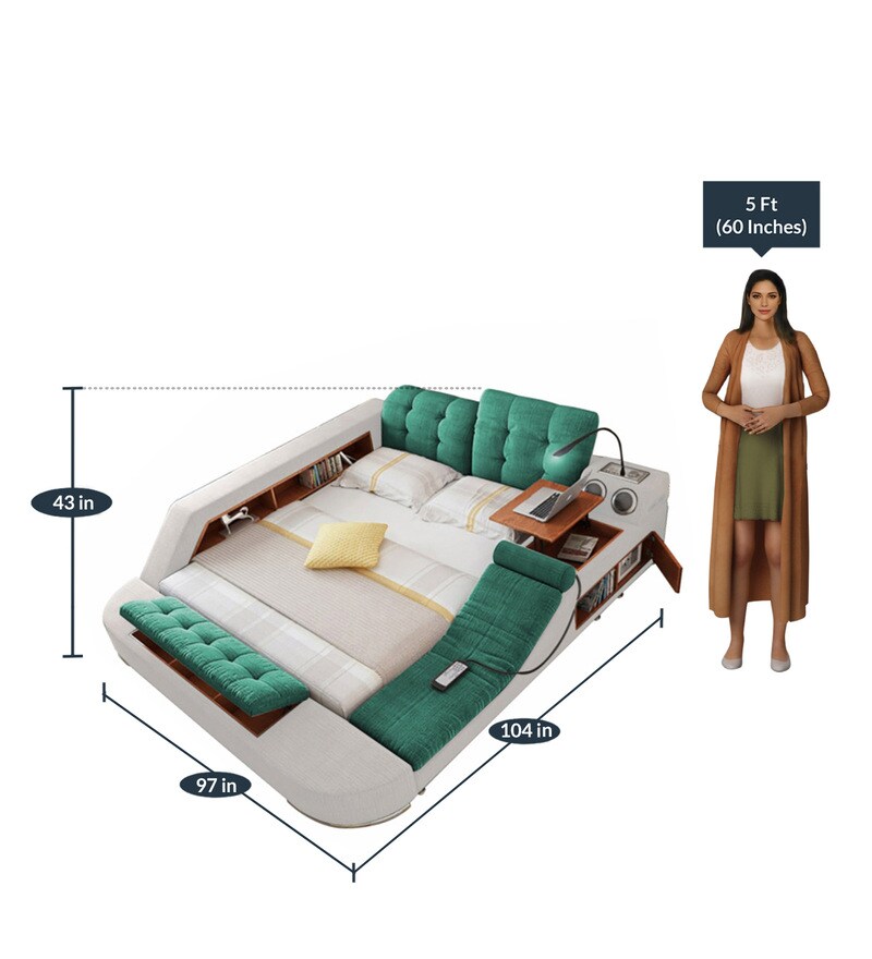 pepperfry smart bed