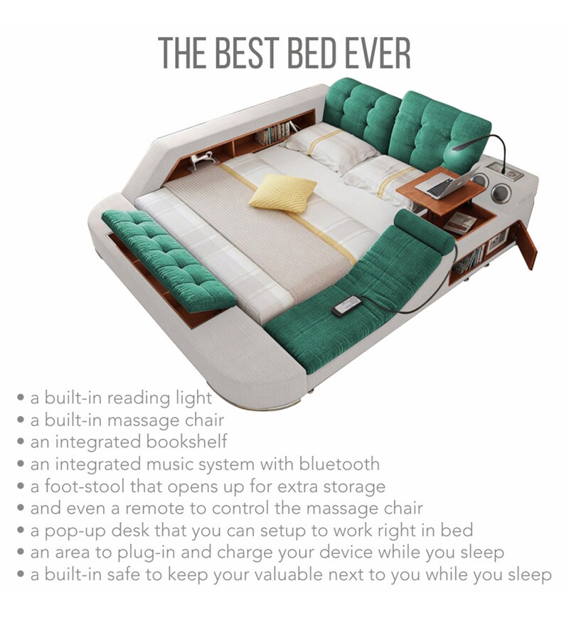 pepperfry smart bed