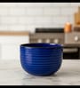 Urban Blue Glaze Ceramic Bowl Set of 2(320ml Each)