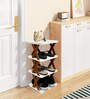 Xendy Plastic  4-Tier Shoe Rack