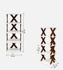 Xendy Plastic  5-Tier Shoe Rack