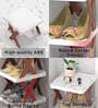 Xendy Plastic  5-Tier Shoe Rack