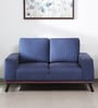 By Home City Urban Fabric 2 Seater Sofa in Dark Blue Colour