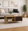 Urban Majesty Premium Centre Table In Sylvan Oak Light Finish
