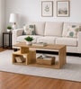 Urban Majesty Premium Centre Table In Sylvan Oak Light Finish