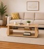 Urban Majesty Premium Centre Table In Sylvan Oak Light Finish
