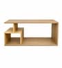 Urban Majesty Premium Centre Table In Sylvan Oak Light Finish