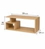 Urban Majesty Premium Centre Table In Sylvan Oak Light Finish