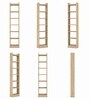 Urban Majesty Premium Multi Utility Rack Book Shelf In Sylvan Oak Light Finish