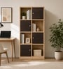 Urban Majesty Premium Multi Utility Rack Book Shelf In Sylvan Oak Light Finish